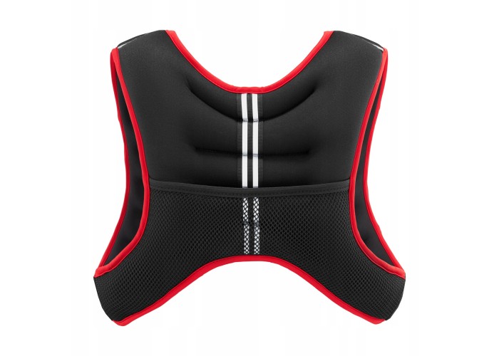 Жилет-обважнювач для тренувань 4FIZJO 5 кг Black/Red (P-5905973402156)