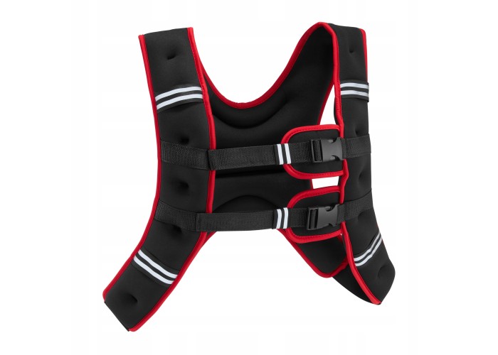 Жилет-обважнювач для тренувань 4FIZJO 5 кг Black/Red (P-5905973402156)