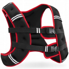 Жилет-обважнювач для тренувань 4FIZJO 10 кг Black/Red (P-5905973402163)