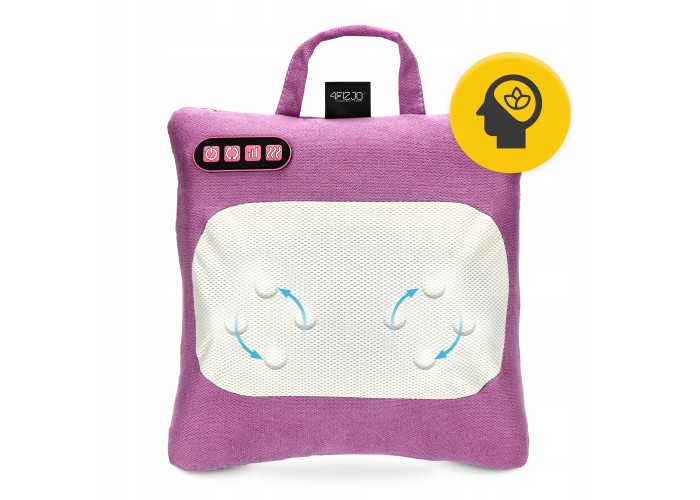 Подушка-масажер 4FIZJO Shiatsu Lite Violet (P-5905973404129)