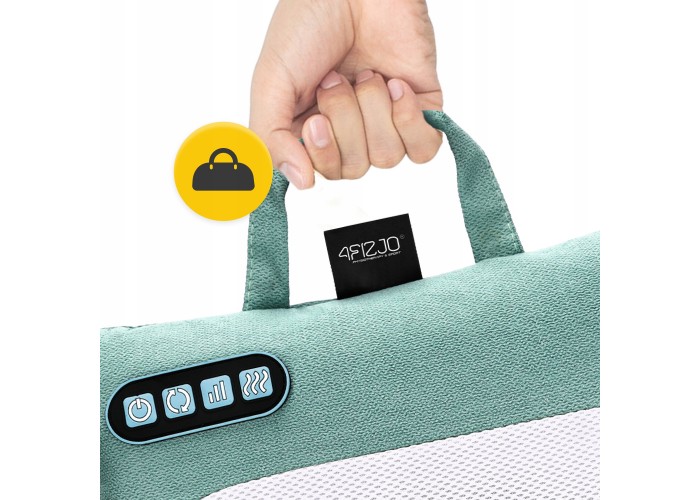 Подушка-масажер 4FIZJO Shiatsu Lite Green (P-5905973404143)