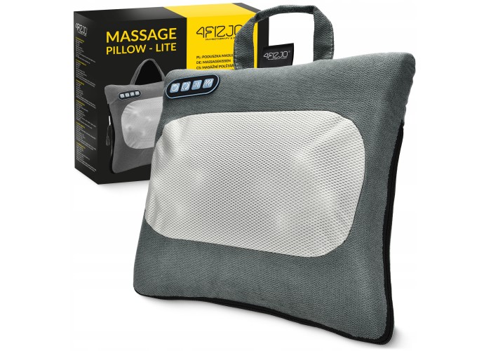 Подушка-масажер 4FIZJO Shiatsu Lite Black (P-5905973404136)