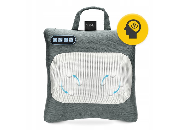 Подушка-масажер 4FIZJO Shiatsu Lite Black (P-5905973404136)