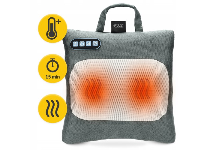 Подушка-масажер 4FIZJO Shiatsu Lite Black (P-5905973404136)