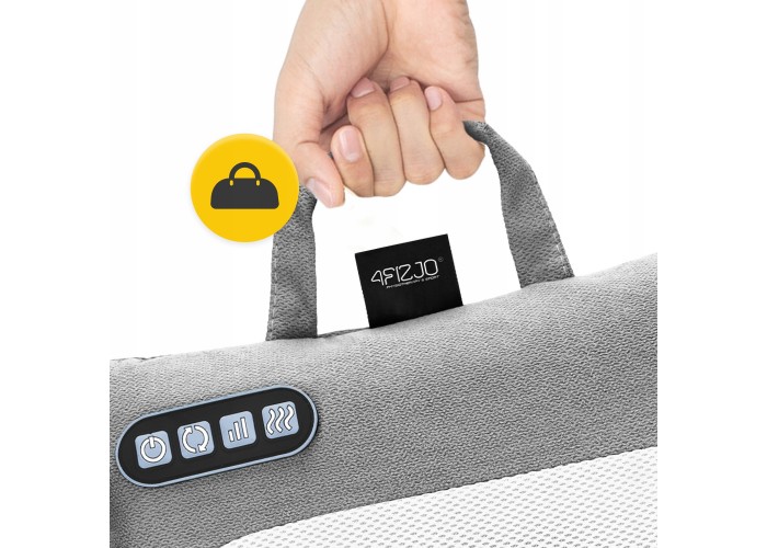 Подушка-масажер 4FIZJO Shiatsu Lite Black (P-5905973404136)