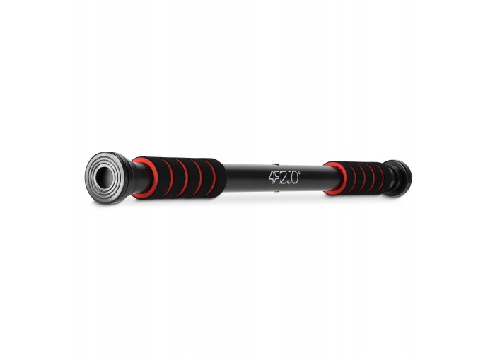 Турнік розсувний 4FIZJO Basic 61.5-100 см Black/Red (P-5905973402712)