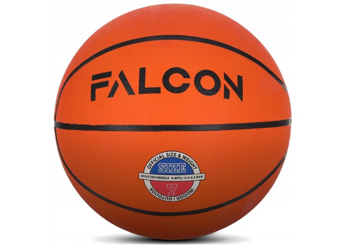 М'яч баскетбольний Falcon Classic Orange Size 7 (P-5905973404242)