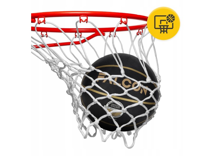 М'яч баскетбольний Falcon Streetball Black Size 7 (P-5905973404266)