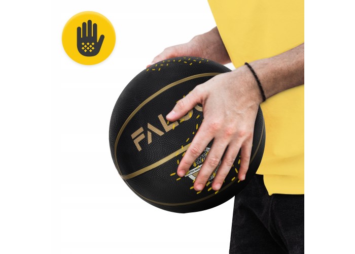 М'яч баскетбольний Falcon Streetball Black Size 7 (P-5905973404266)