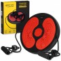 Диск здоров'я для талії 4FIZJO Mini Twister з еспандерами Black/Red (P-5905973402132)