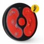 Диск здоров'я для талії 4FIZJO Mini Twister з еспандерами Black/Red (P-5905973402132)