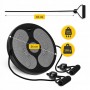 Диск здоров'я для талії 4FIZJO Mini Twister з еспандерами Black/Grey (P-5905973402149)
