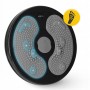 Диск здоров'я для талії 4FIZJO Mini Twister з еспандерами Black/Grey (P-5905973402149)