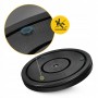 Диск здоров'я для талії 4FIZJO Mini Twister з еспандерами Black/Grey (P-5905973402149)