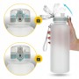 Пляшка для води спортивна 4FIZJO 1000 мл Grey (P-5905973404273)