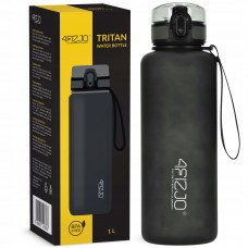 Пляшка для води спортивна 4FIZJO 1000 мл Black (P-5905973403788)