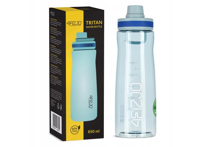 Пляшка для води спортивна 4FIZJO 850 мл Blue (P-5905973403795)