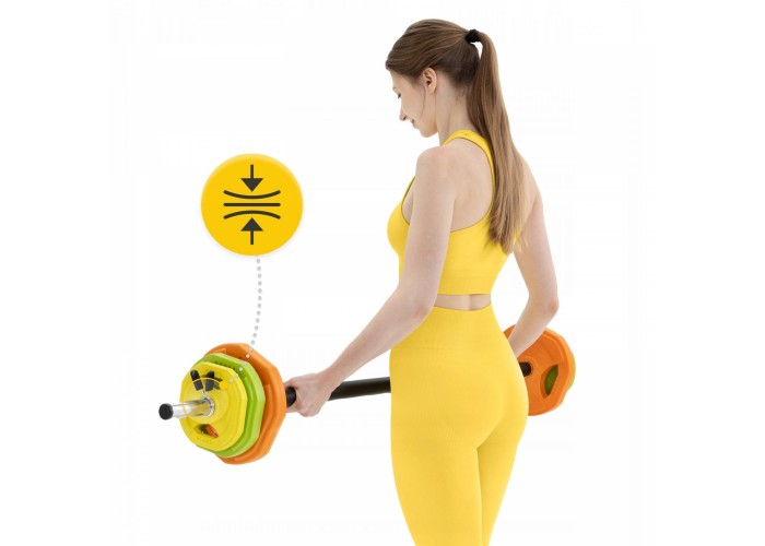 Штанга для фітнесу 4FIZJO Fitness Pump 20 кг (P-5907739315656)