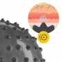 М'яч для пілатесу, йоги, реабілітації 4FIZJO 20 см (масажний) Black (P-5905973402330)