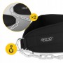 Пояс атлетичний для обтяження 4FIZJO Dip Belt 100 см Black (P-5905973402262)