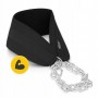 Пояс атлетичний для обтяження 4FIZJO Dip Belt 100 см Black (P-5905973402262)