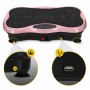 Віброплатформа для тренувань 4FIZJO Ultra+ з пультом та еспандерами Black/Pink (P-5905973402880)