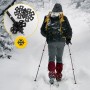 Трекінгові палиці Mountain Goat Peak+ 65-135 см Black/Pink (P-5905973404648)