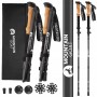 Трекінгові палиці Mountain Goat Active 38-130 см Black (P-5905973404679)