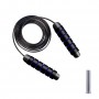 Скакалка швидкісна для кросфіту Cornix Speed Rope Classic з обтяженням XR-0351 Black/Blue