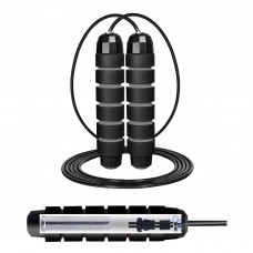 Скакалка швидкісна для кросфіту Cornix Speed Rope Classic з обтяженням XR-0353 Black