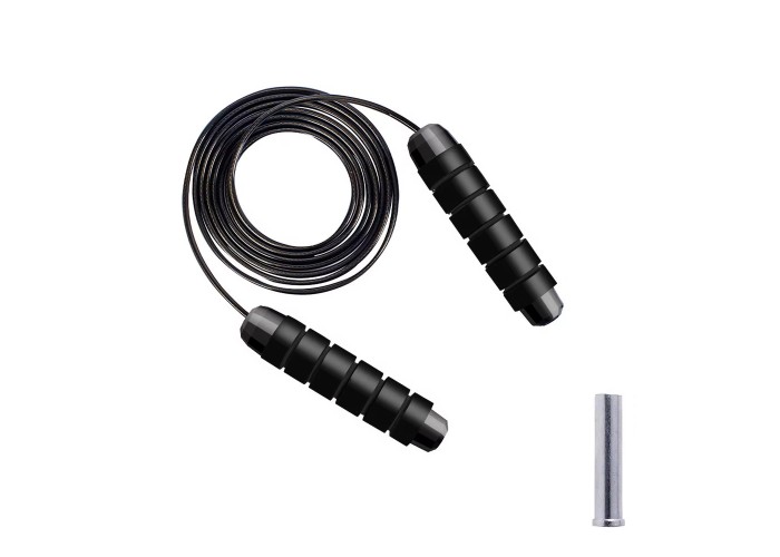 Скакалка швидкісна для кросфіту Cornix Speed Rope Classic з обтяженням XR-0353 Black