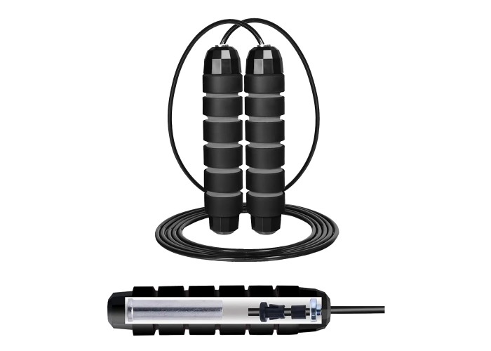Скакалка швидкісна для кросфіту Cornix Speed Rope Classic з обтяженням XR-0354 Black/Red