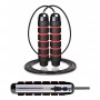 Скакалка швидкісна для кросфіту Cornix Speed Rope Classic з обтяженням XR-0354 Black/Red