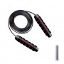 Скакалка швидкісна для кросфіту Cornix Speed Rope Classic з обтяженням XR-0354 Black/Red