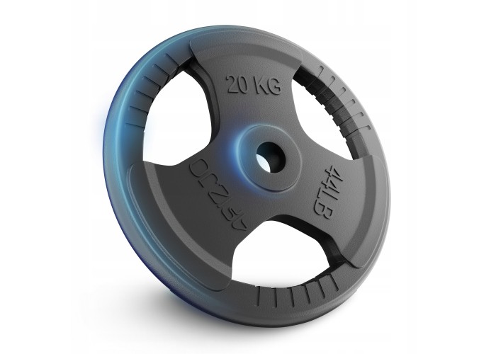 Диск металевий 4FIZJO 1 x 20 кг 26 мм Black (P-5905973401395)