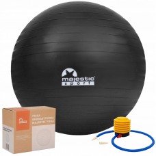 М'яч для фітнесу (фітбол) Majestic Sport 65 см Anti-Burst GVP5028/K