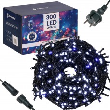 Гірлянда вулична (зовнішня) Springos 24 м 300 LED + Flash CL0329 Cold White