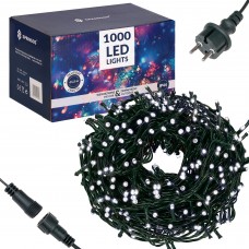Гірлянда вулична (зовнішня) Springos 60 м 1000 LED CL1004 Cold White