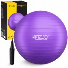 М'яч для фітнесу (фітбол) 4FIZJO 75 см Anti-Burst Violet (P-5905973404815)