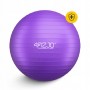 М'яч для фітнесу (фітбол) 4FIZJO 75 см Anti-Burst Violet (P-5905973404815)