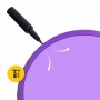 М'яч для фітнесу (фітбол) 4FIZJO 75 см Anti-Burst Violet (P-5905973404815)