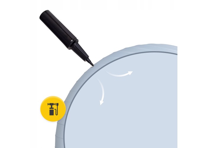 М'яч для фітнесу (фітбол) 4FIZJO 85 см Anti-Burst Grey (P-5905973404822)