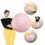 М'яч для фітнесу (фітбол) 4FIZJO 75 см Anti-Burst Pink (P-5907739317407)
