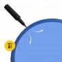 М'яч для фітнесу (фітбол) 4FIZJO 85 см Anti-Burst Blue (P-5907739316400)