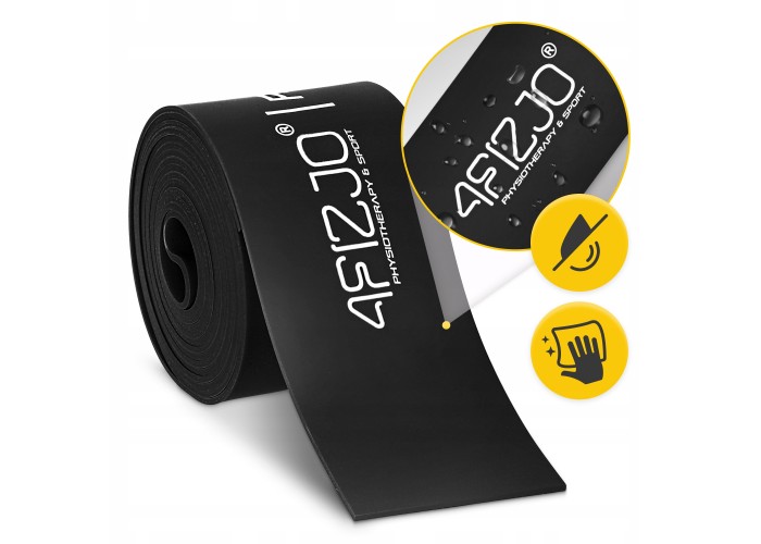 Стрічка компресійна для флосингу 4FIZJO Floss Band 207 x 5 x 0.1 см Black (P-5905973405256)