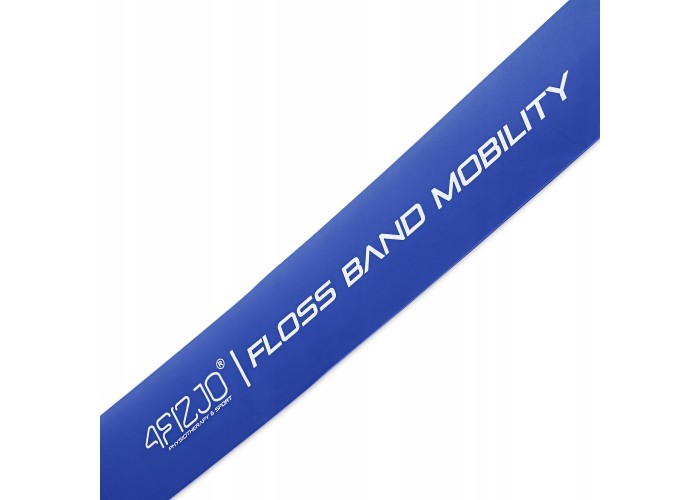 Стрічка компресійна для флосингу 4FIZJO Floss Band 207 x 5 x 0.1 см Blue (P-5905973405218)
