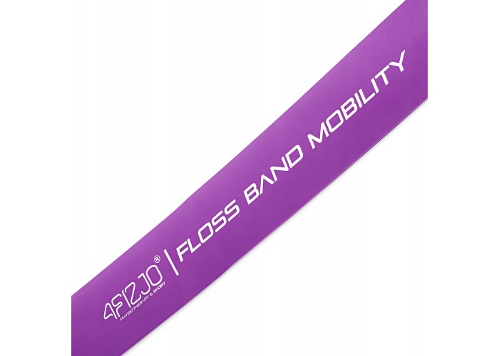 Стрічка компресійна для флосингу 4FIZJO Floss Band 207 x 5 x 0.1 см Violet (P-5905973405201)