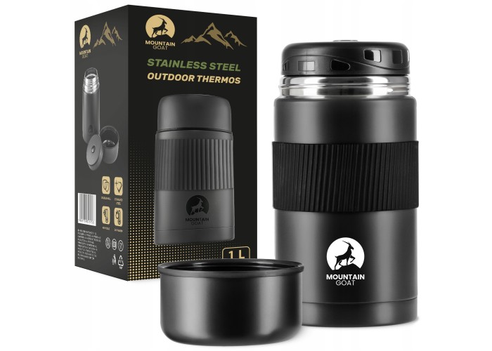 Термос для їжі Mountain Goat 1 л Black (P-5907739315793)