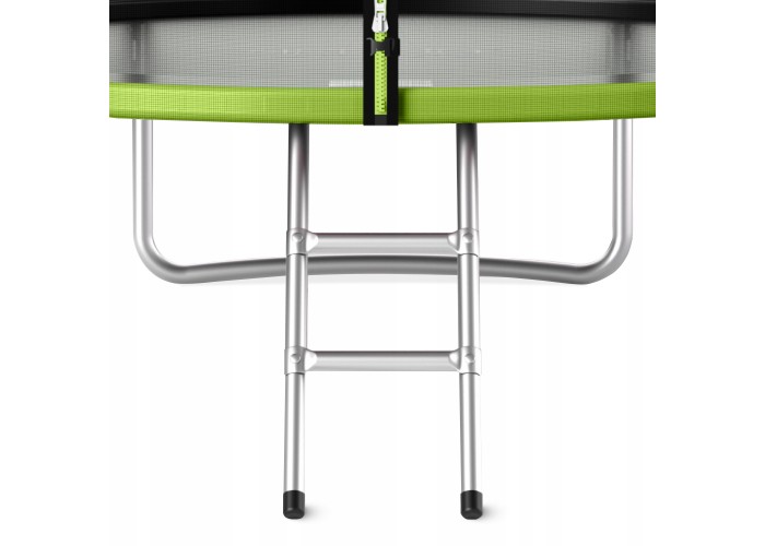 Батут із зовнішньою сіткою 4FIZJO Classic 12FT 374 см Black/Green (P-5907739312914)