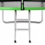 Батут із зовнішньою сіткою 4FIZJO Classic 10FT 312 см Black/Green (P-5907739314130)